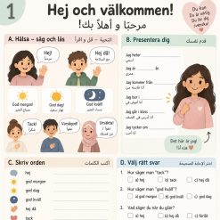 Lära sig nya ord (arabiska-svenska)