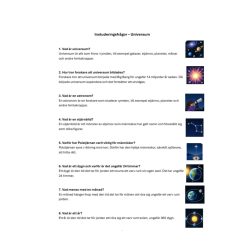 Universum åk 6 – instuderingsfrågor med bildstöd, begrepp, prov & facit | kopplat till Koll på NO 6
