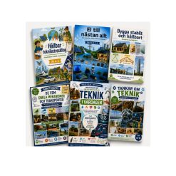 Komplett teknikpaket åk 4–6 – 12 häften med visuellt stöd | Inspirerat av Boken om teknik 4–6