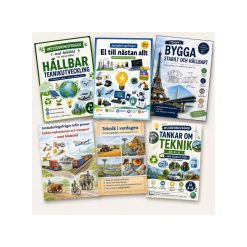 Komplett teknikpaket åk 4–6 – 12 häften med visuellt stöd | Inspirerat av Boken om teknik 4–6