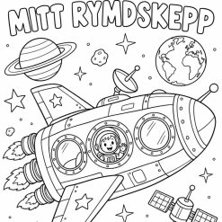 Rymden målarbilder!