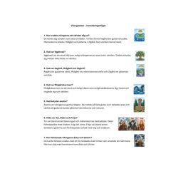 Vikingatiden åk 4 – instuderingsfrågor med bildstöd, begrepp, prov & facit- kopplad till Koll på historia 4