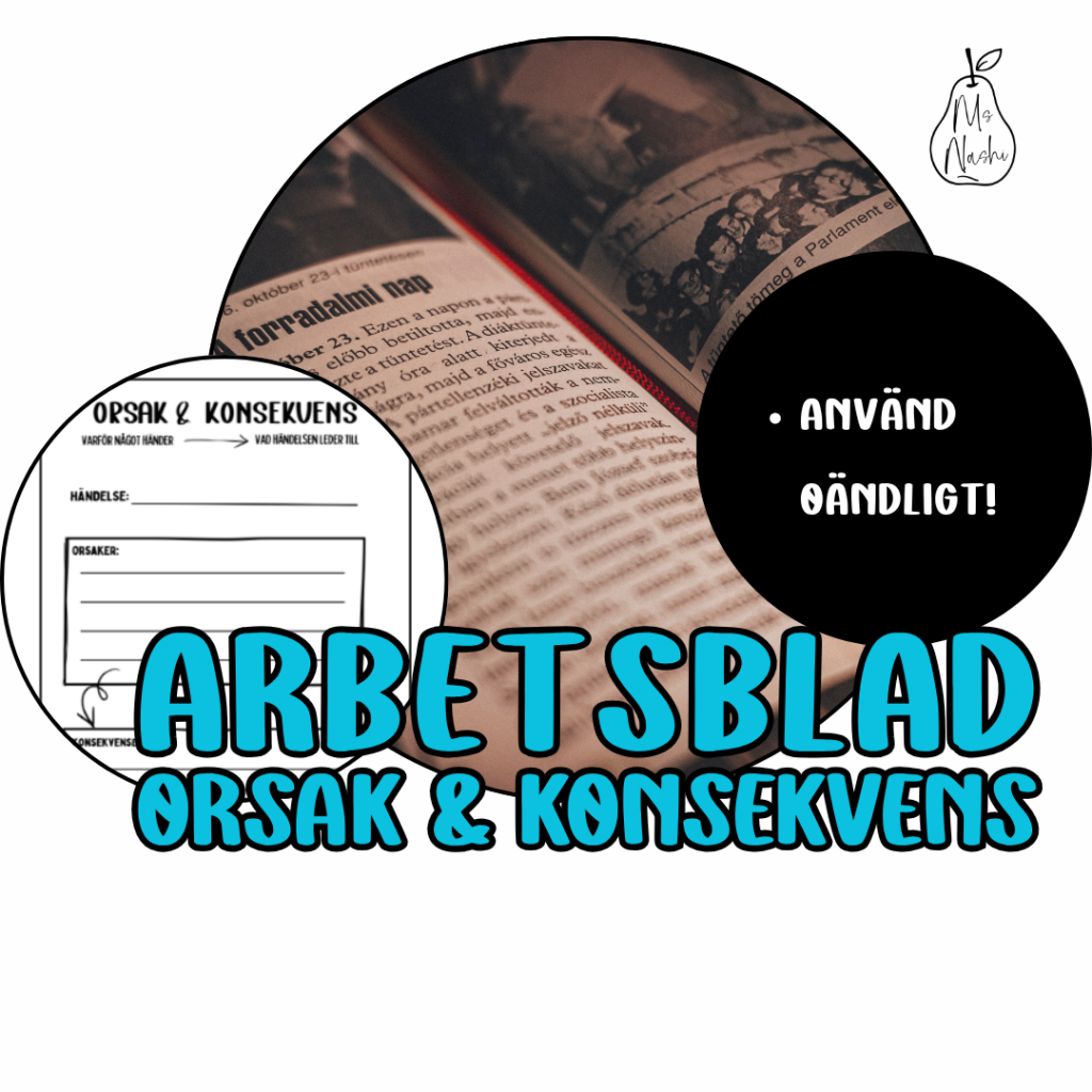 Arbetsblad: Orsak och konsekvens