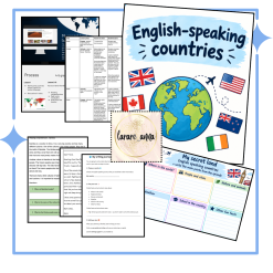 Temapaket: English speaking countries