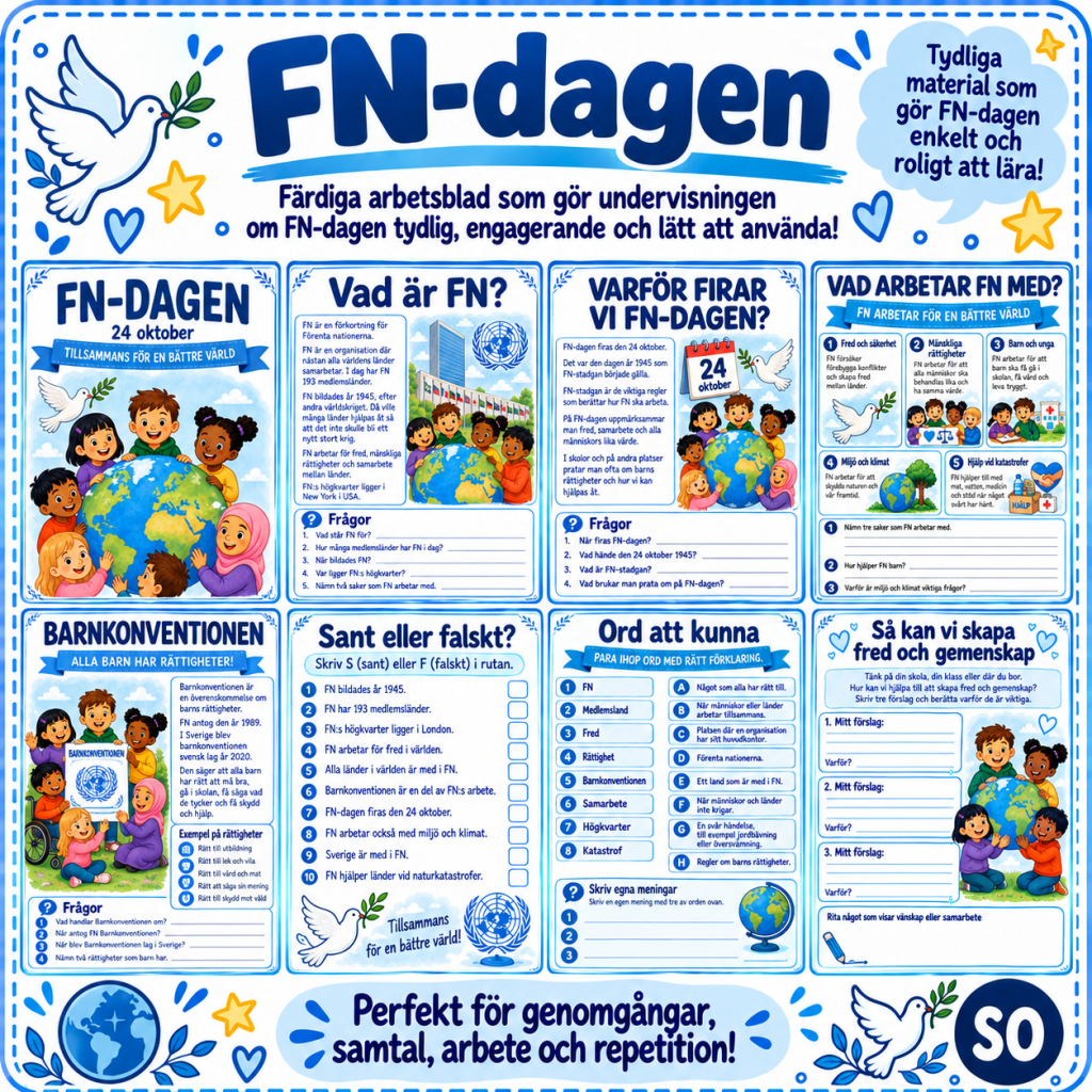 Häfte FN-dagen åk 2-4