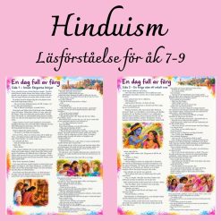 En dag full av färg – Läsförståelse om hinduismen | Åk 7–9