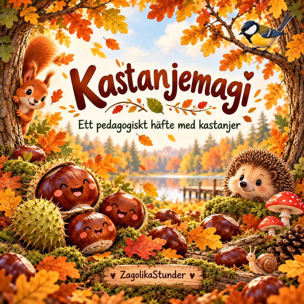 Kastanjemagi – pedagogiska höstaktiviteter med kastanjer