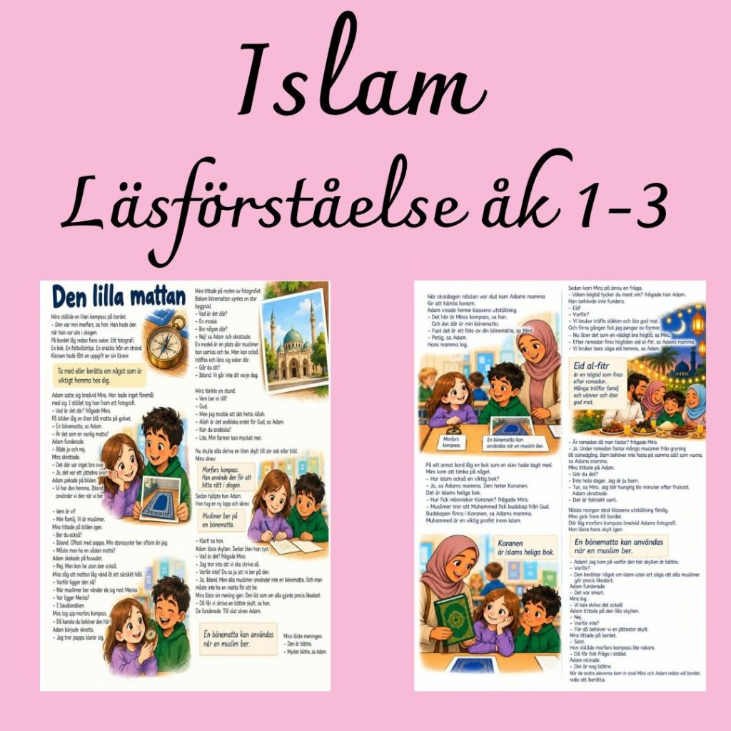 Den lilla mattan – Läsförståelse om islam | Åk 1–3