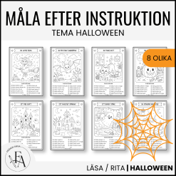 Halloween | Måla efter instruktion