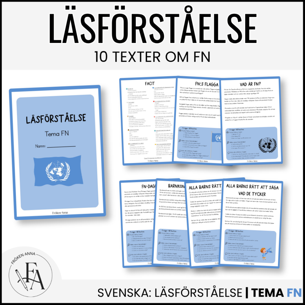 FN | 10 läsförståelsetexter