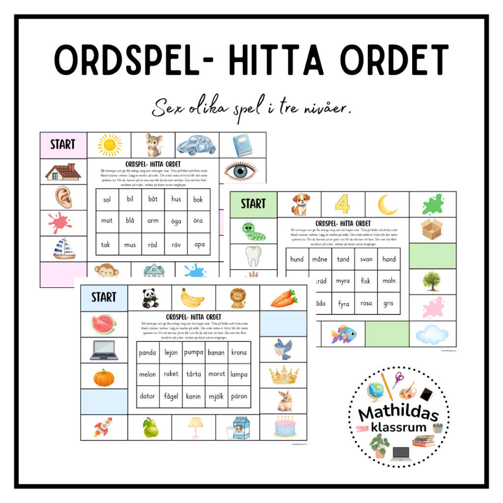 Spel – Ordspelet
