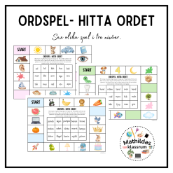 Spel - Ordspelet