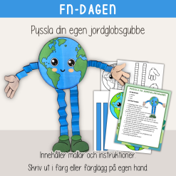 FN-dagen - Pyssla en jordglob