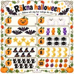 Halloweenlandet – Lek, språk & matematik