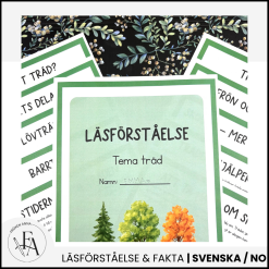 Läsförståelse 10 texter | Träd i Sverige