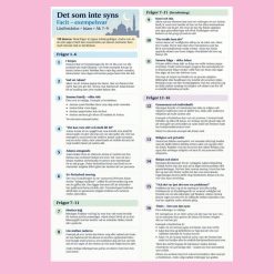 Det som inte syns – läsförståelse om islam | Åk 7–9