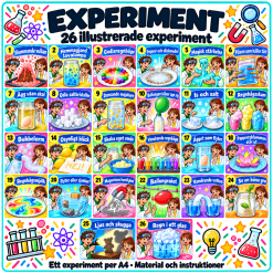 26 Experiment för klassrummet