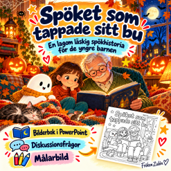Spöket som tappade sitt bu – en lagom läskig spökhistoria för de yngre barnen 👻