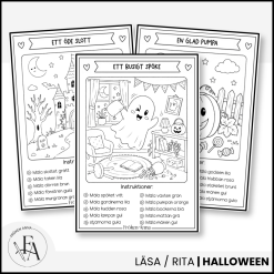 Halloween | Måla efter instruktion