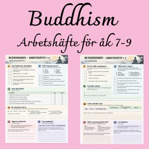 Buddhismen – arbetshäfte med färdighetsträning | Åk 7–9