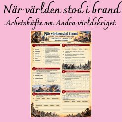 När världen stod i brand – Andra världskriget 1939–1945 | Arbetshäfte med facit