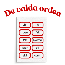 Ordmemory - E och I