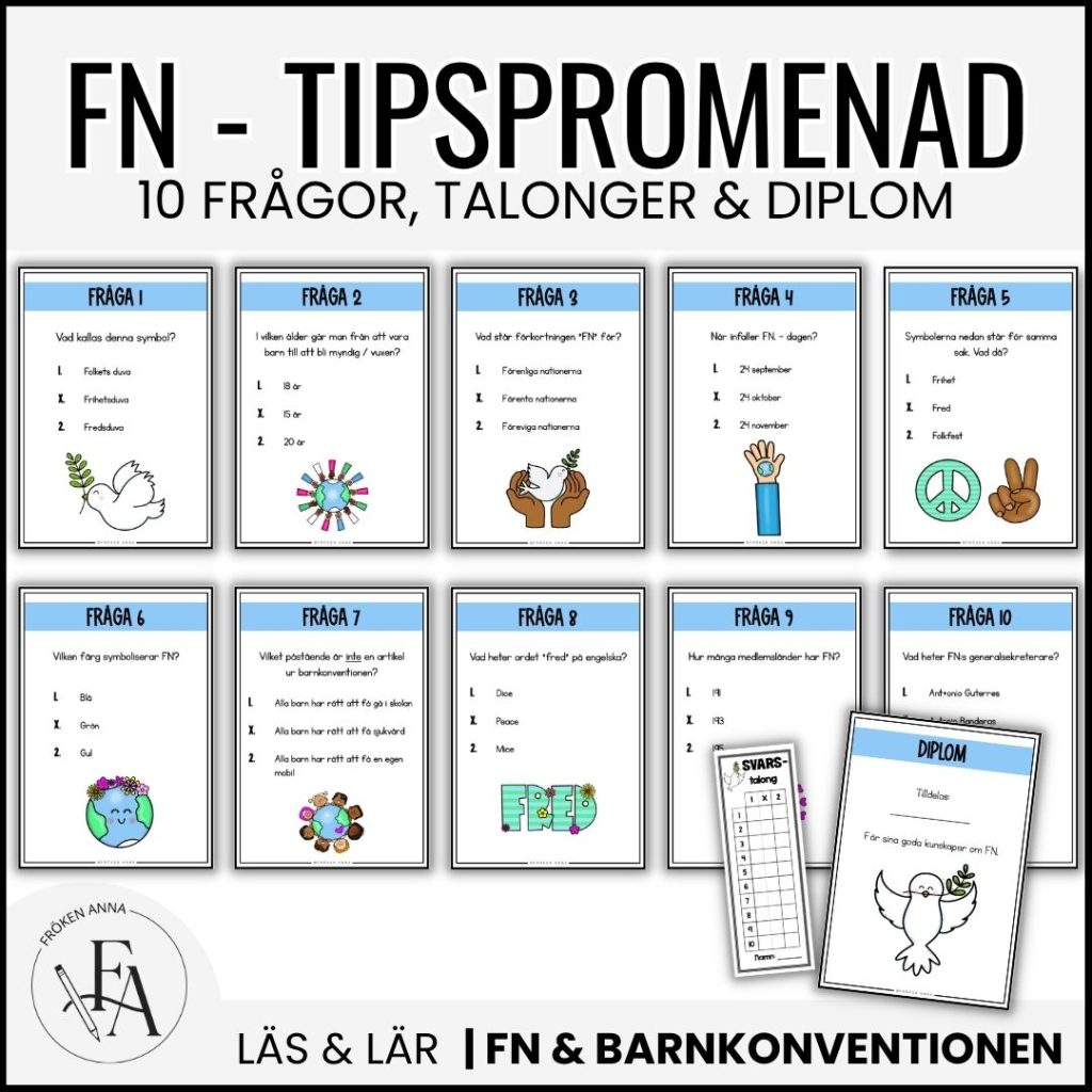 Tipspromenad FN & Barnkonventionen