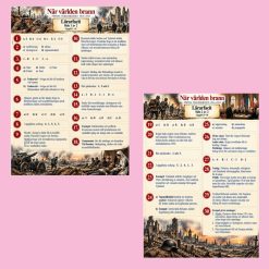 Första världskriget 1914–1918 | Illustrerat arbetshäfte med 30 uppgifter och facit