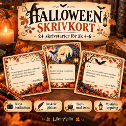 Halloween - skrivkort