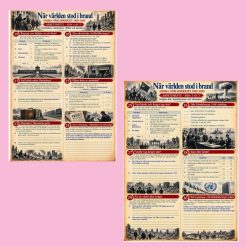 När världen stod i brand – Andra världskriget 1939–1945 | Arbetshäfte med facit