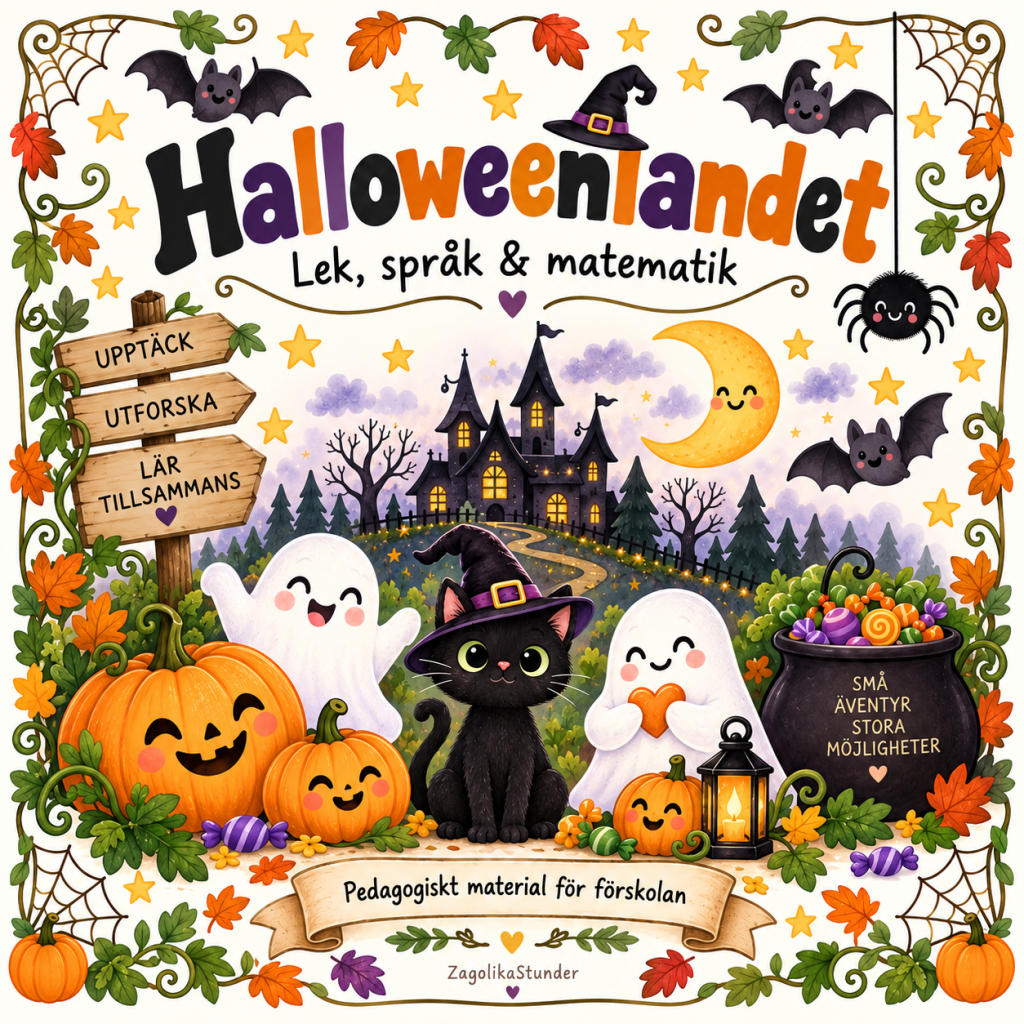 Halloweenlandet – Lek, språk & matematik