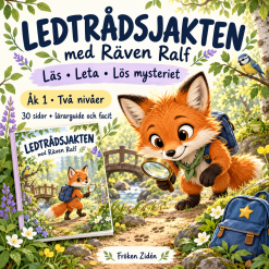 🦊 Ledtrådsjakten med Räven Ralf – läs, leta och lös mysteriet!