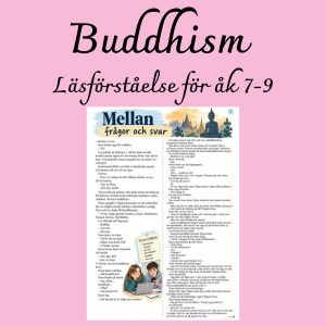 Mellan frågor och svar – läsförståelse om buddhismen | Åk 7–9
