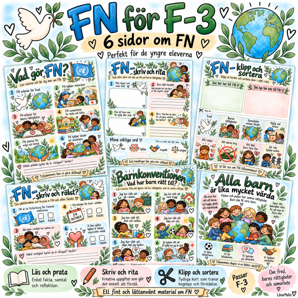FN – affisch+arbetsblad