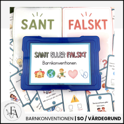 Barnkonventionen – Sant eller falskt | Faktakort