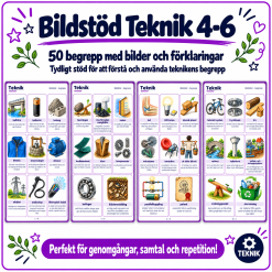 PP till teknik 4-6 + bildstöd