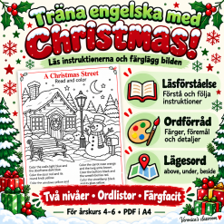 Christmas – Read and Color