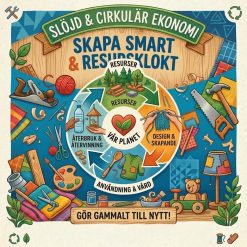Cirkulär ekonomi – Återbruk och slöjdens roll i ett hållbart samhälle (Teori)