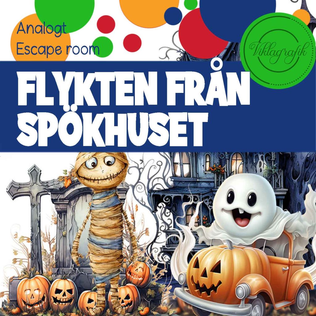 Flykten från spökhuset – escape room med avslutande spökbilsrally!