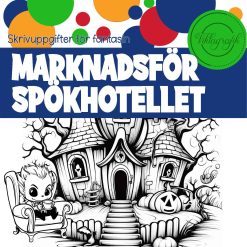 Marknadsför Spökhotellet – skrivuppgifter, träna ordklasser