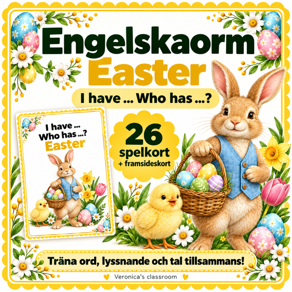 I have … Who has … ? – Easter