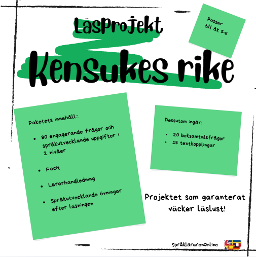 Läsprojekt Kensukes rike