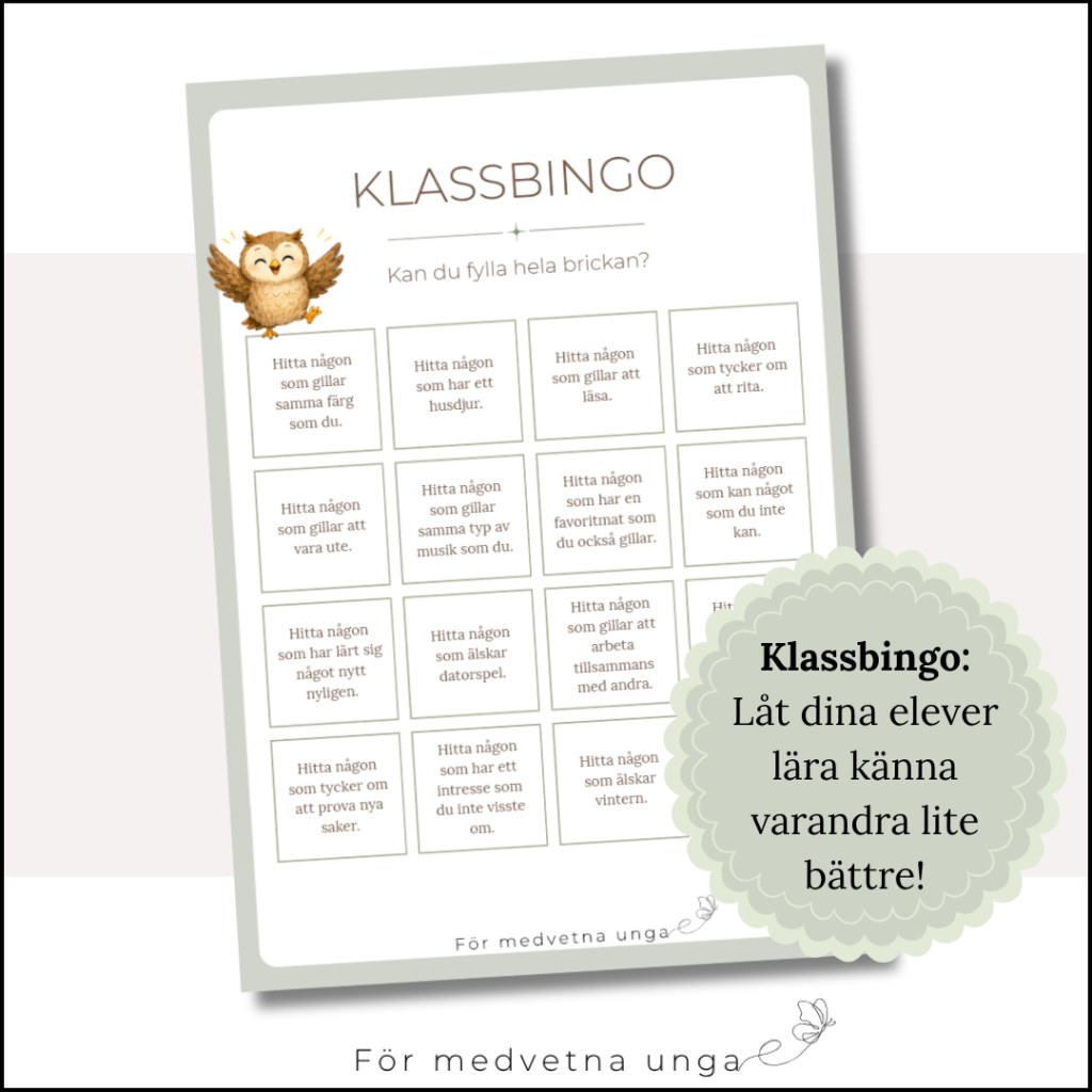 Klassbingo