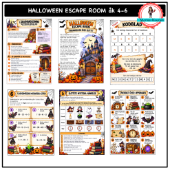 Escape room Halloween åk 4-6