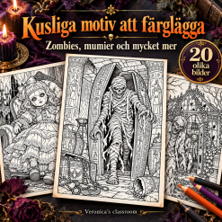 Halloween – målarbilder