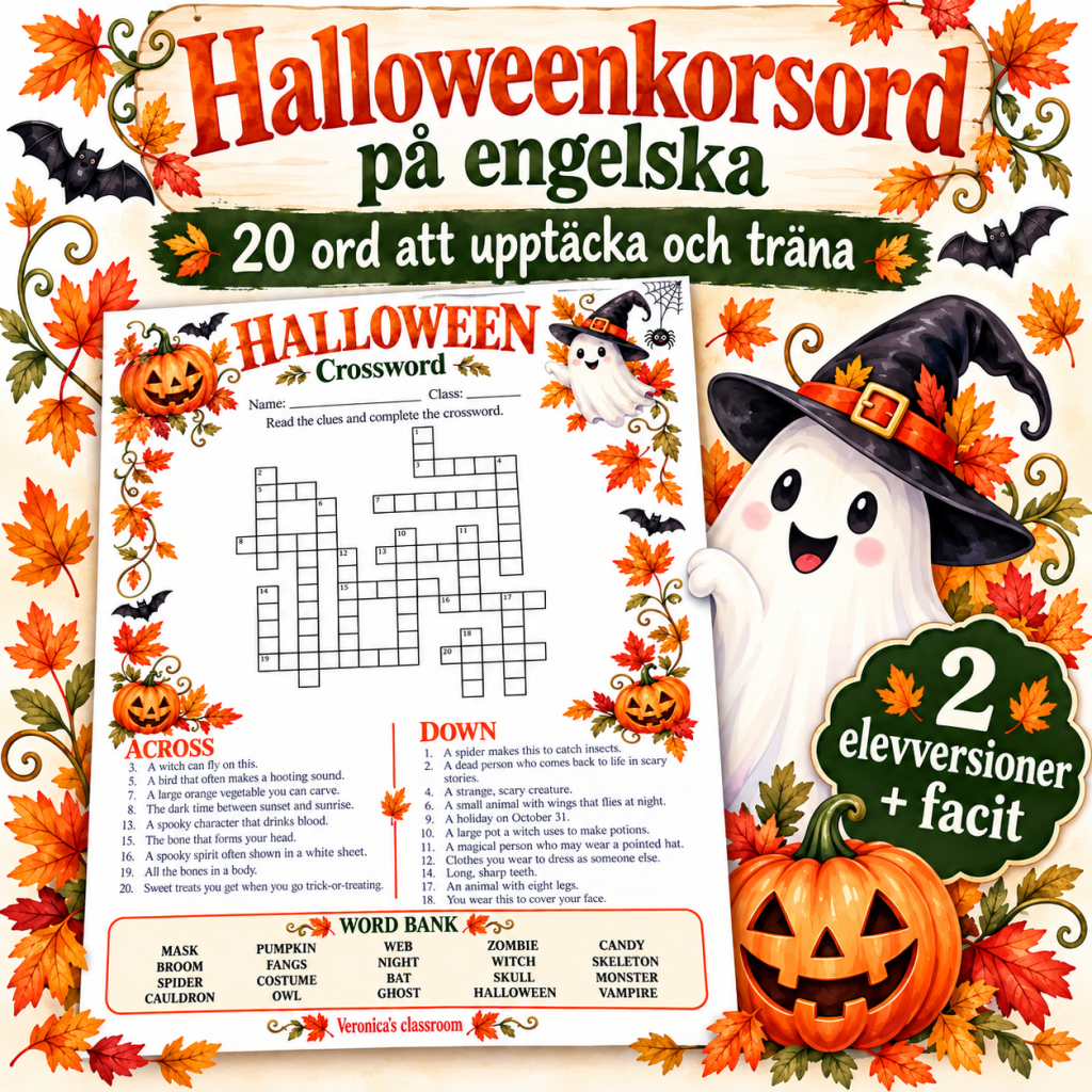 Halloween – Crossword