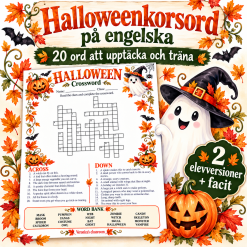 Halloween – Crossword