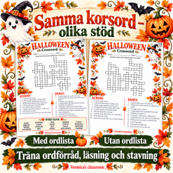 Halloween – Crossword