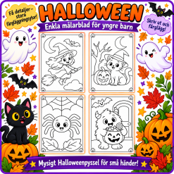 Målarbilder Halloween