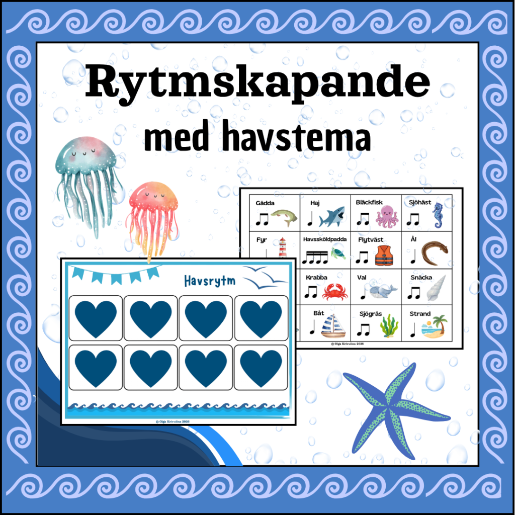Rytmskapande med havstema